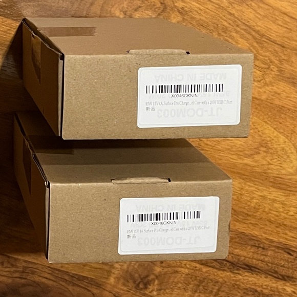 Two (2) Surface Pro Chargers 65W 15V 4A Power Supply AC Adapter - Microsoft - Picture 3 of 7